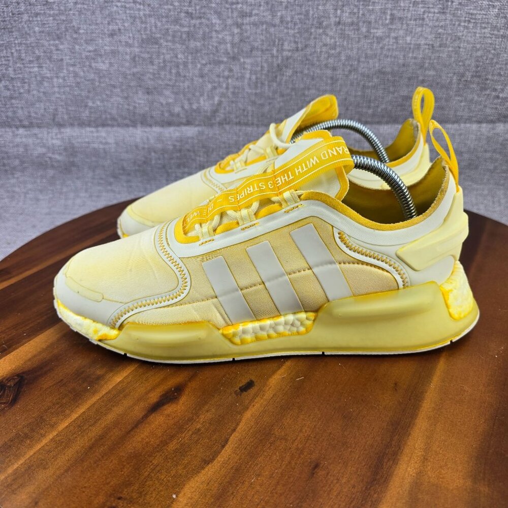 Adidas Nite Jogger‎ Yellow Sneakers Shoes Womens Size 10.5 - Picture 8 of 15